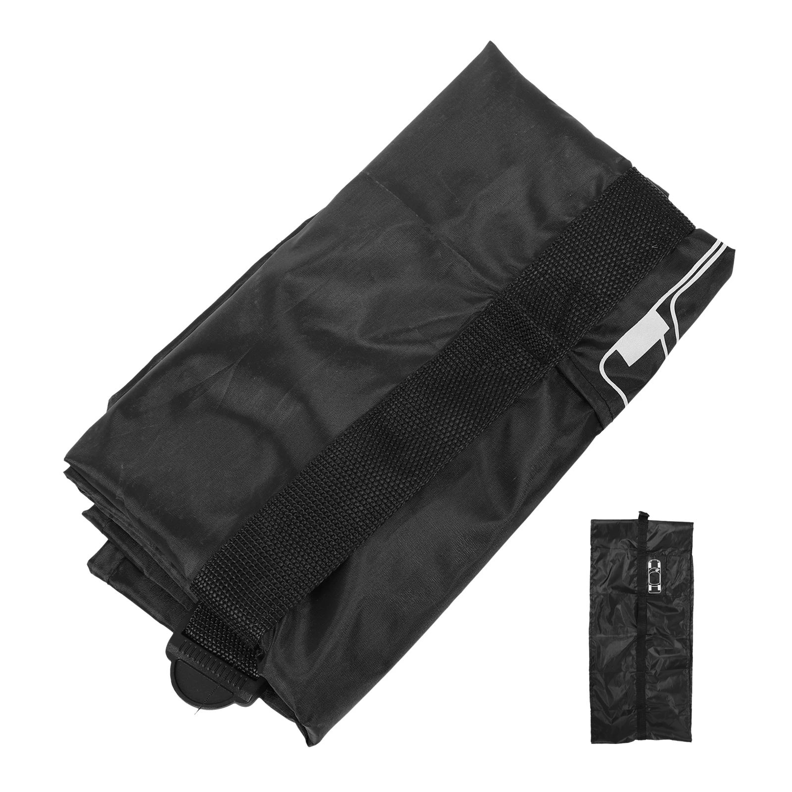

Dustproof Splashproof Sunproof Tire Storage Bag 190T Polyester Black S Size Spare Wheel Cover Automotive