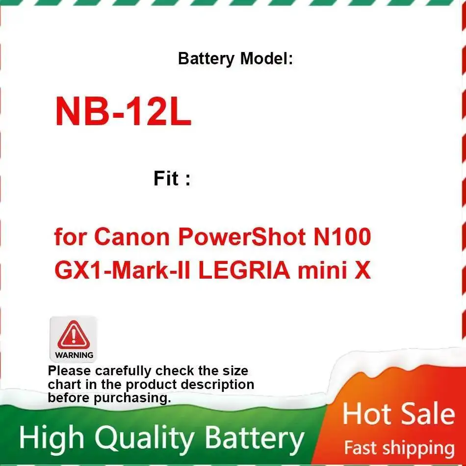 Camera Battery For … - image