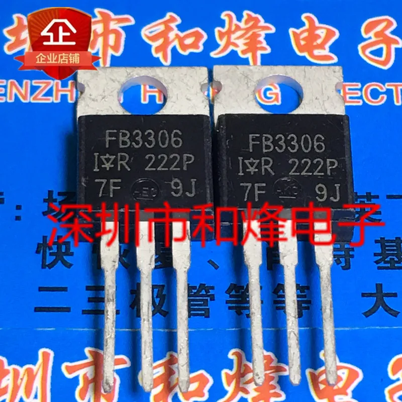 10PCS/Lot FB3306 IRFB3306  TO-220 MOS60V 160A Imported Original Best Quality In Stock Fast Shipping