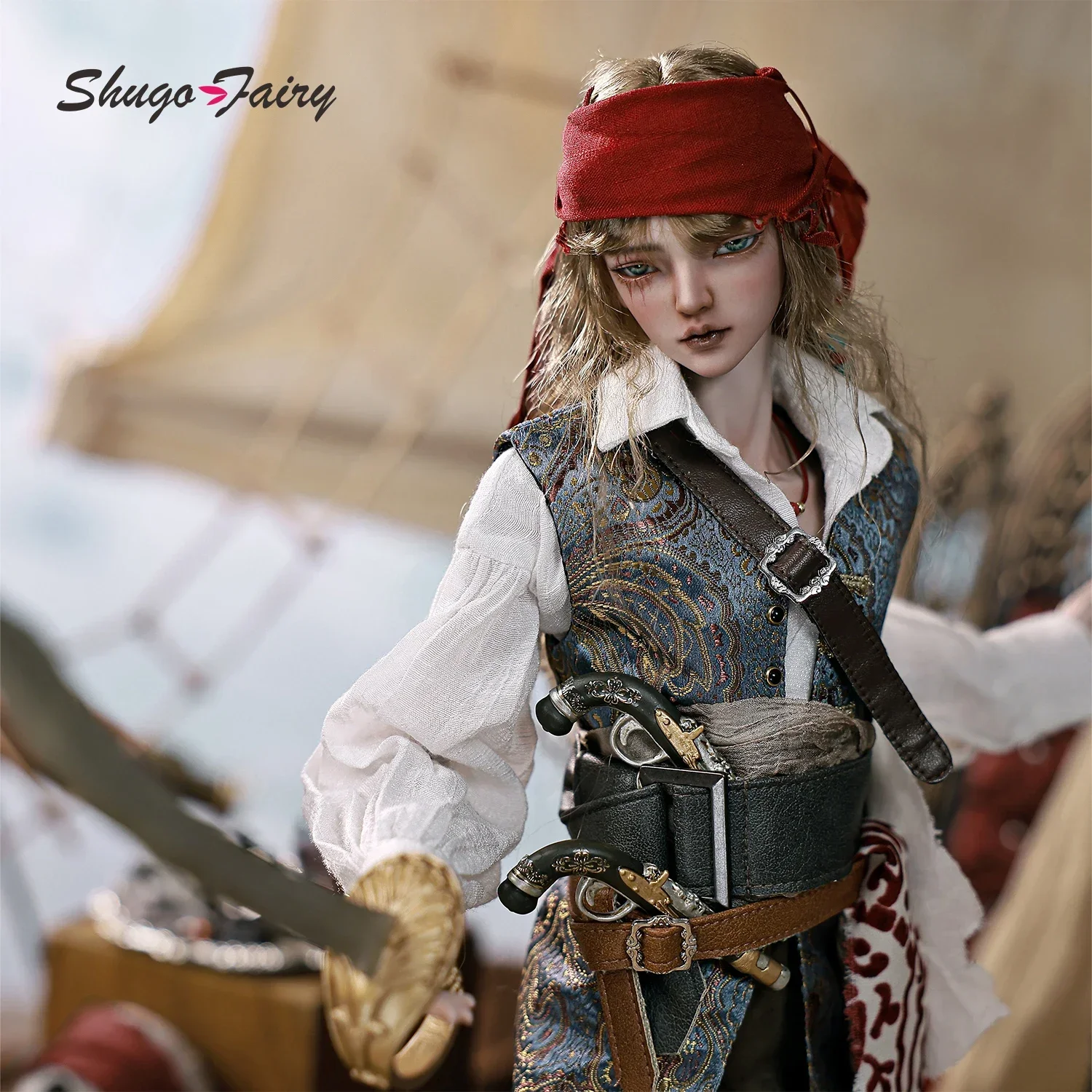 

ShugaFairy Helios Bjd кукла 1/4 Бобо тело средневековья морской воин пиратский капитан крючок подвижные суставы полный комплект FashionDoll