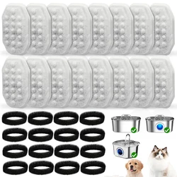 6/8/12/14/16/20/24Cat Water Fountain Filter Element Replacement Activated Carbon Filter for Pet Auto Drinking FeederAccessories