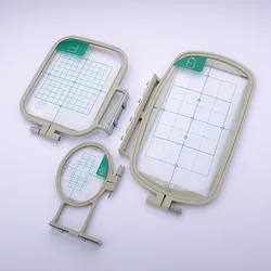 Brother/ Brother Household Embroidery Sewing Machine Embroidery Frame Embroidery Cloth Square Frame Three-piece Set