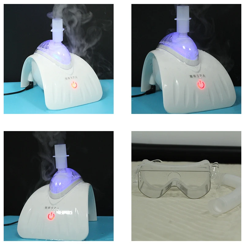 العين البخاخة W-618 العين سبا العناية أداة قناع عين جاف للحد من الدم الأحمر والدوائر السوداء لتخفيف أداة العين