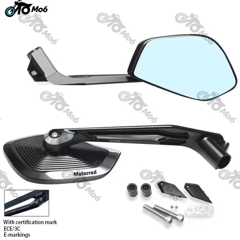 Rearview Mirror For BMW R1300GS R1200GS R1250GS ADV S1000XR F900R/XR F850GS F750GS Motorcycle Accessories Side Rear View Mirror image 3