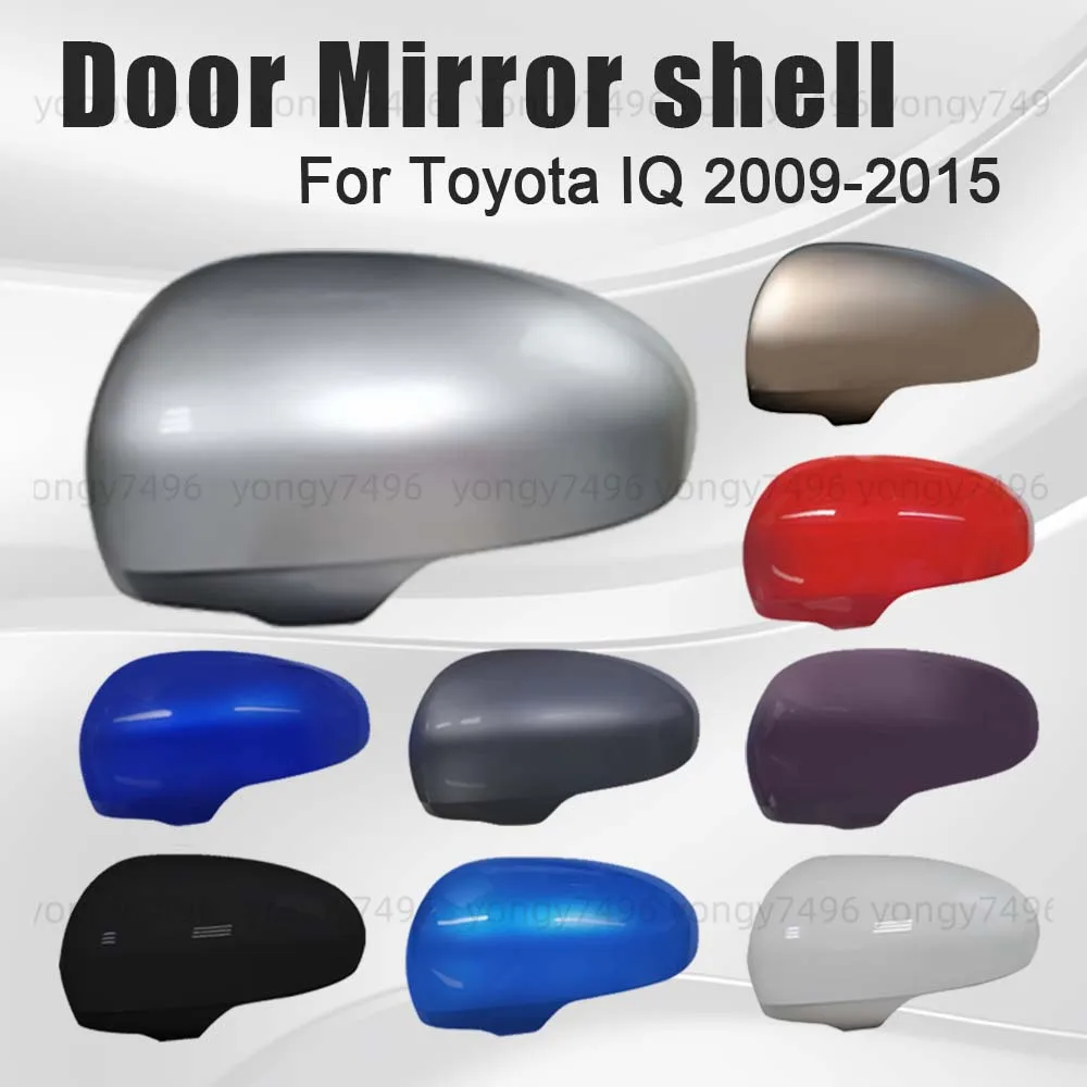 

Protective Cover Biotite White Black Door Mirror Shell For Toyota IQ 2009 2010 2011 2012 2013 2014 2015 Car Rearview Accessories