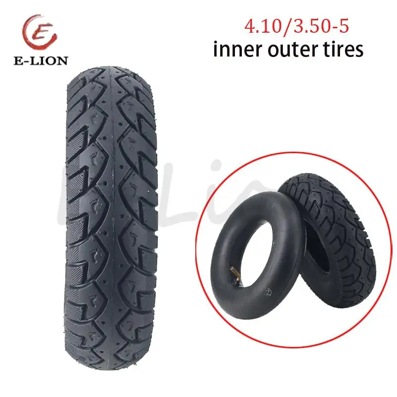 

4.10/3.50-5 tire inner tube, suitable for trolley four-wheel mud pit bicycle accessories