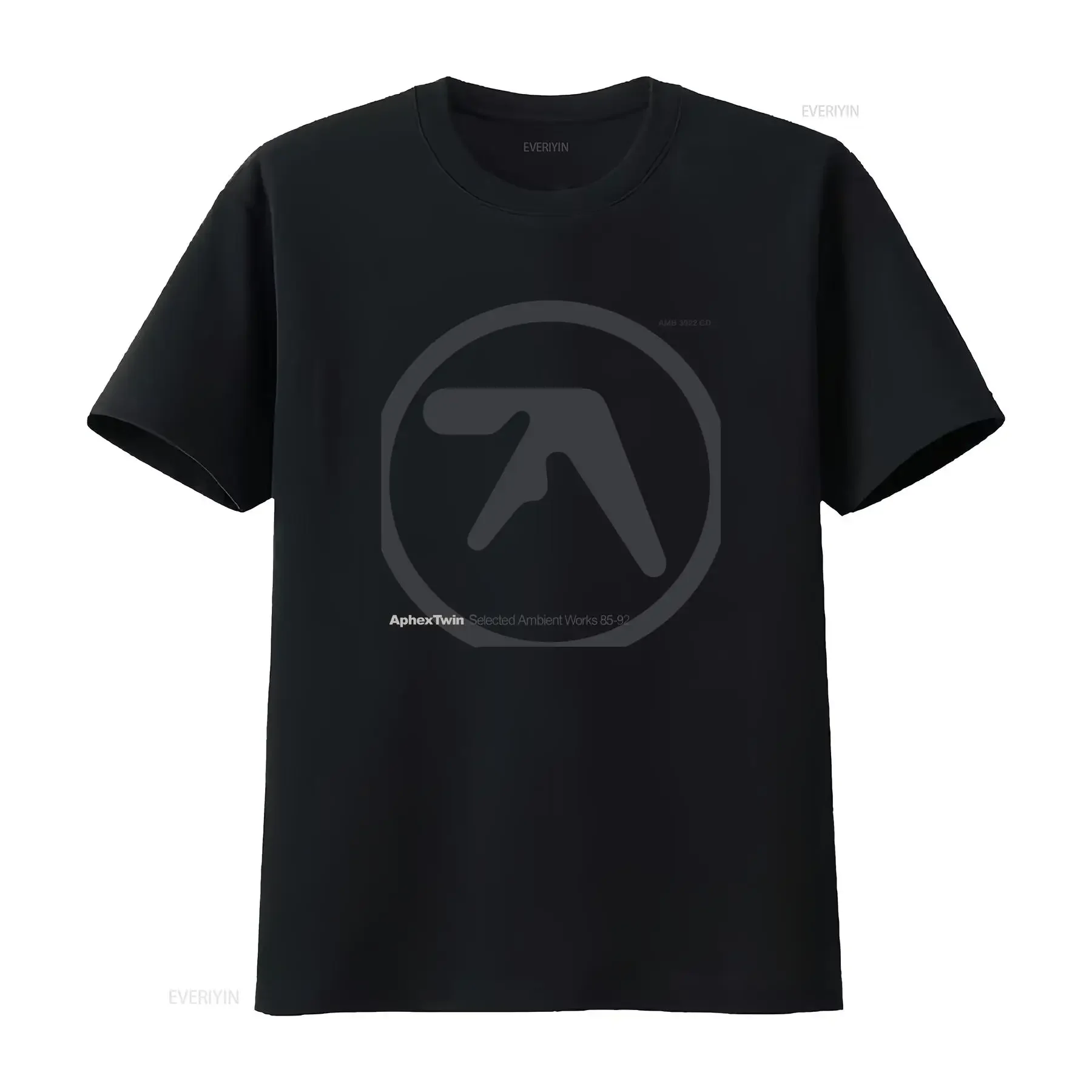 Aphex Twin Logo T Shirt Heavy Cotton Classic Electronic Music Merch Comfortable Edgy Techno for Fans vintage Washed