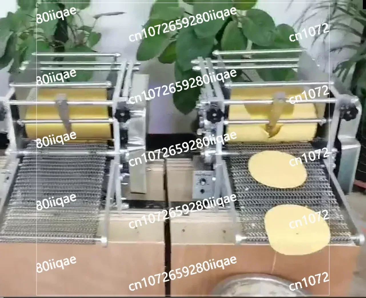 Full Automatic Industrial Flour Corn Mexican Tortilla Taco Roti Maker Press Bread Grain Product Tortilla Making Machine