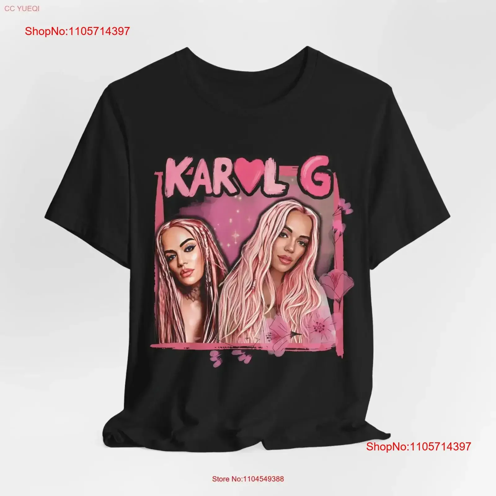 Karol G Contigo T Shirt vintage Washed Casual designer clothes Stylish homme Slightly Versatile graphic Soft streetwear