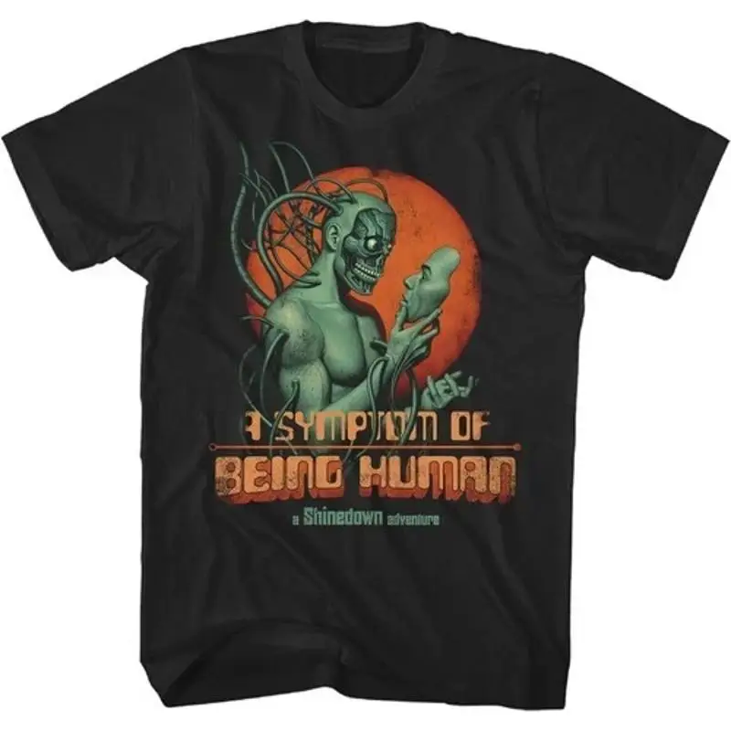 Shinedown Symptoms Of Being Human Cyborg Planet T-Shirt