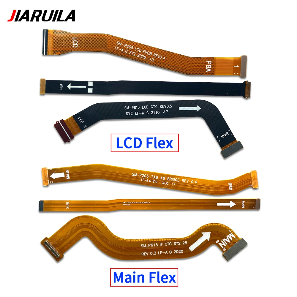 Pantalla LCD principal FPC, Cable flexible de conexión de placa base para Samsung Tab A 8,0, P205, P200, Tab A10.1, T510, T515, Tab S6 Lite, P615, nuevo