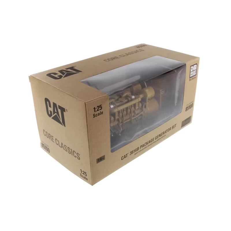 Dm diecast escala 1:25 cat 3516b gerador de motor liga engenharia modelo carro 85100 adulto hobby coleção exibição estática presente