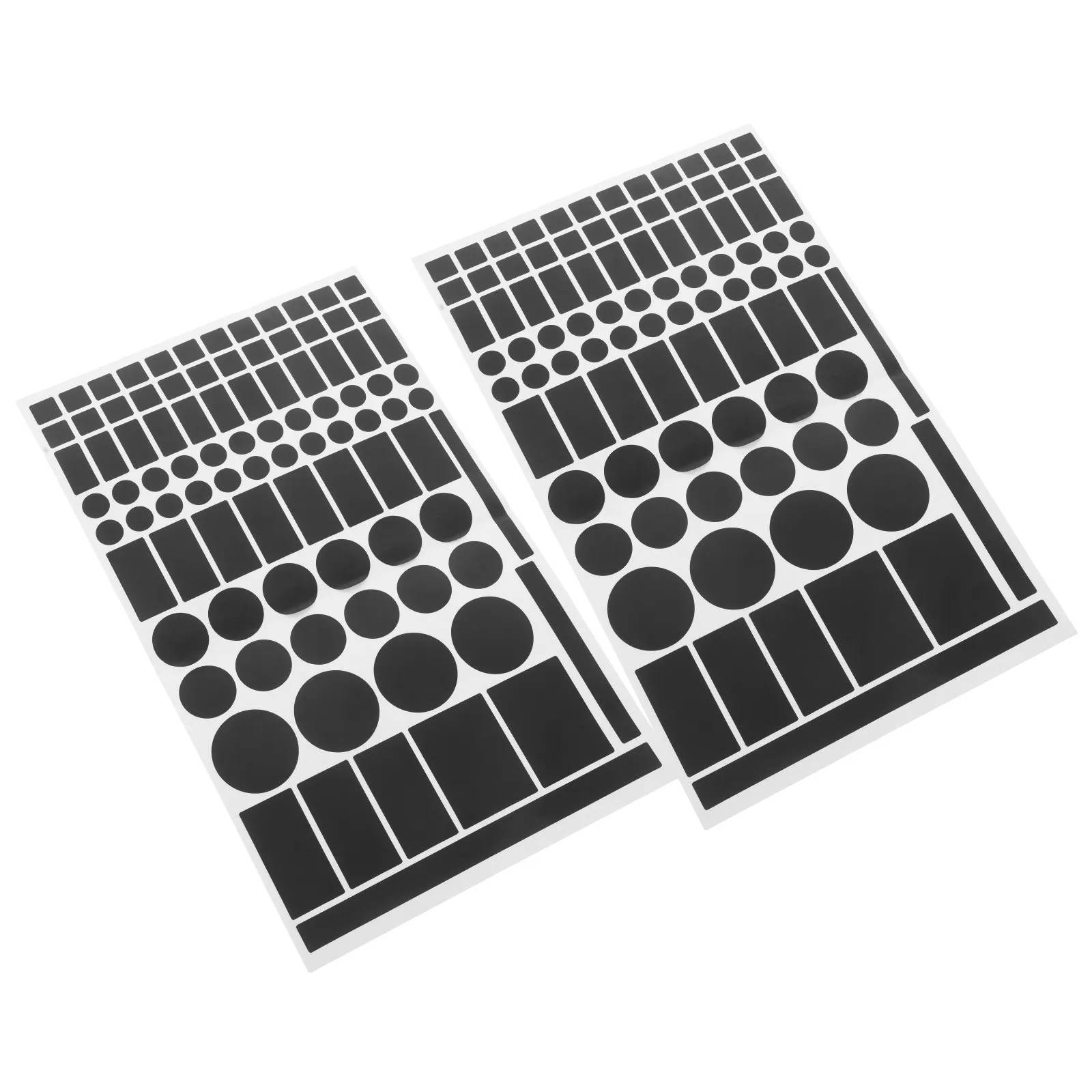 2Pcs LED Light Blocking Stickers Blackout Dimmer Decals for Electronics Air Conditioners Routers Clocks Power Indicators Residue