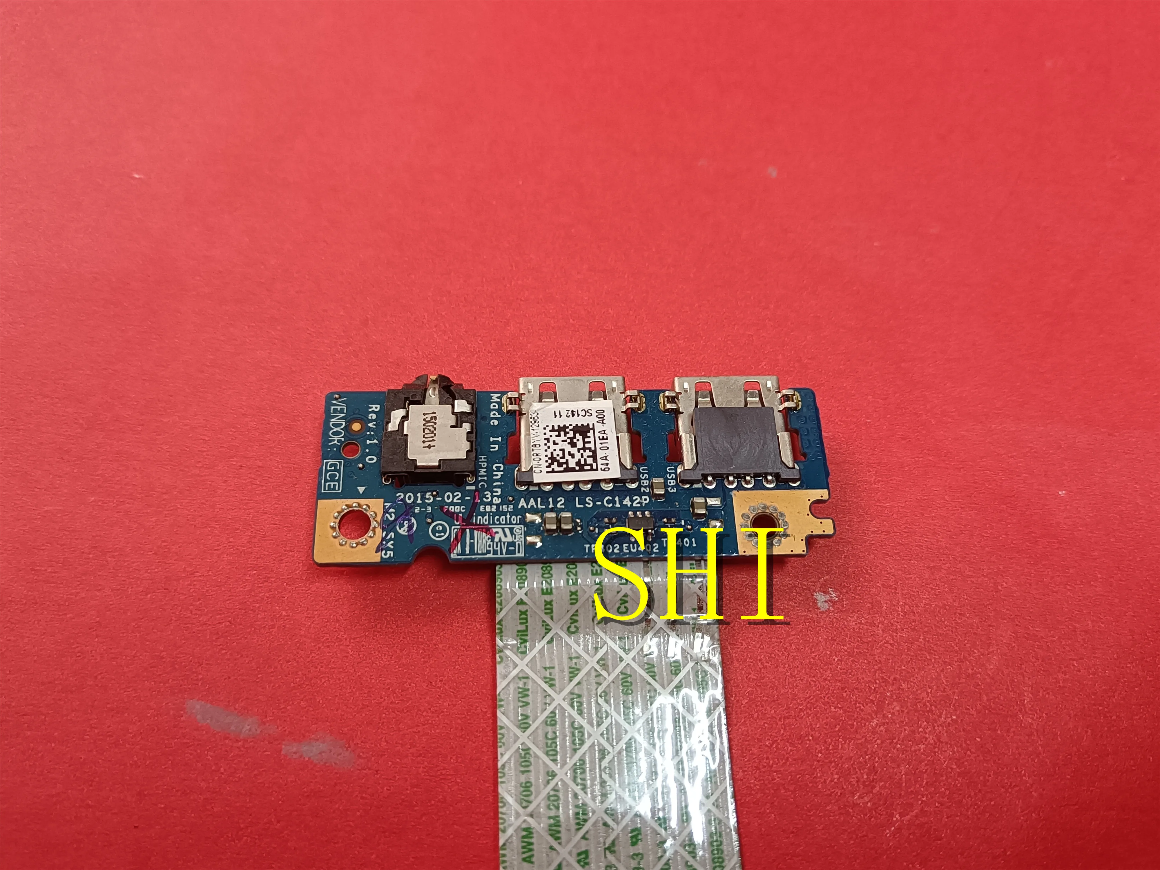 FÜR Dell Inspiron AAL12 3558 5758, 5558, 5458 USB Audio Board 0RT8YV LS-c142P