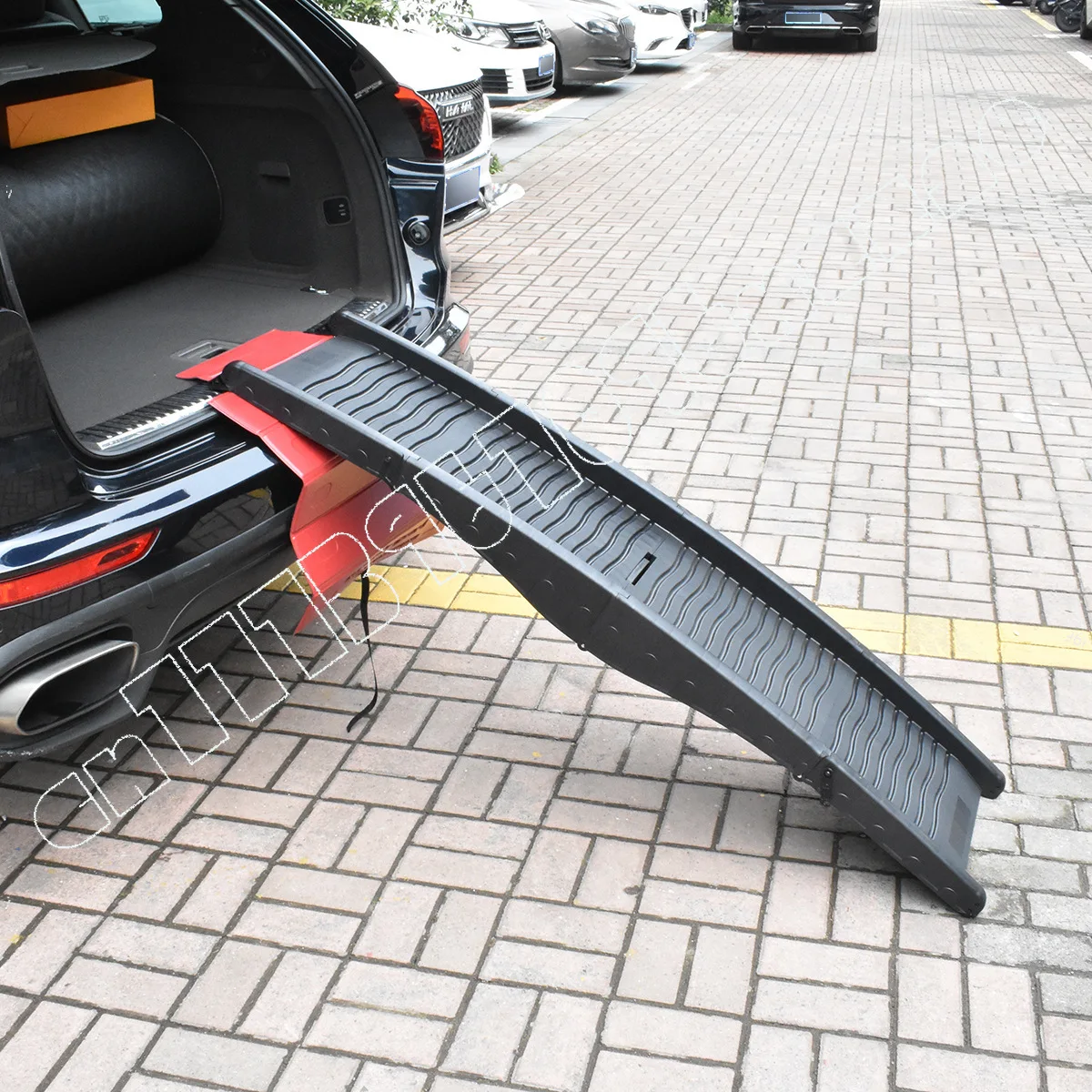 Pet Ladder Foldable Foldable Stair Mat Medium and Large Dog Pet Supplies Car Ladder Plastic Ladder