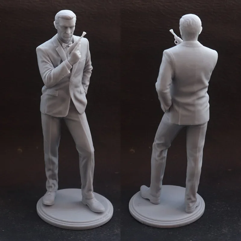 1/18 100mm 1/24 75mm Resin Model Kits Film 007 Ongeverfd Figuur Sculptuur Geschilderd RW-1074