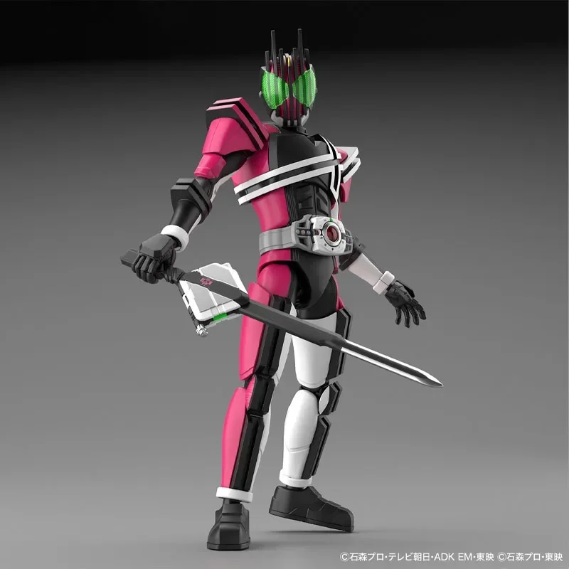 Bandai figura genuína kamen rider modelo kit figura-ascensão padrão mascarado piloto década coleção modelo figura de ação brinquedos presentes