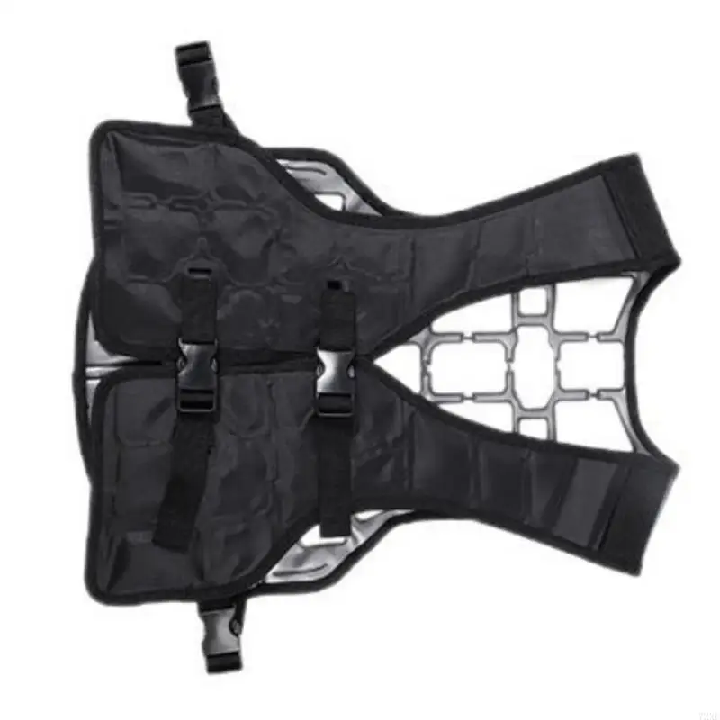 72xe Veste refroidissement refroidissement d'été, gilet refroidissement gilet cool réglable pour pêche, le vélo,