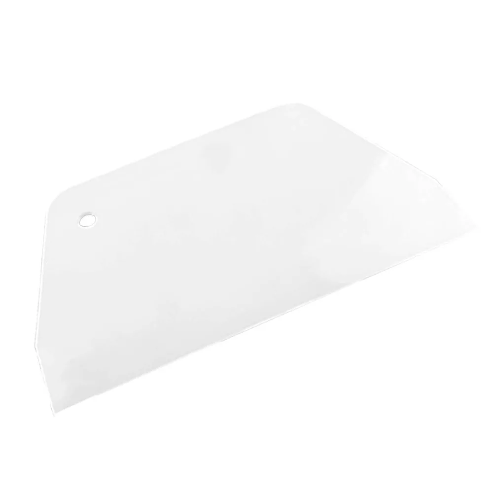 Food-Contact PP Dough Scraper Flexible Fine Cutting Rim Dough Cutter Easy Rinse Non-Stick Bench Scraper