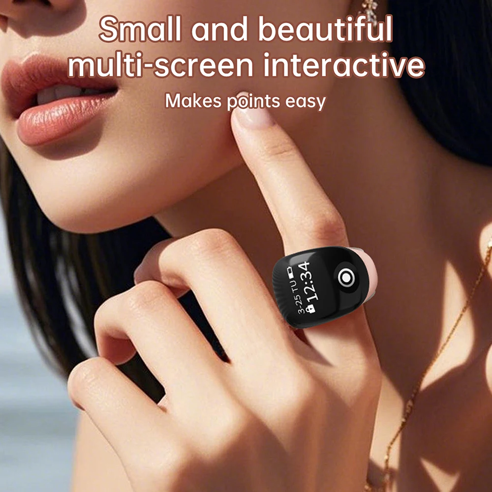 S8pro Smart APP Counting Finger Counter OLED Display 120mah Battery Type-C Smart Ring Bluetooth Electronic Counter