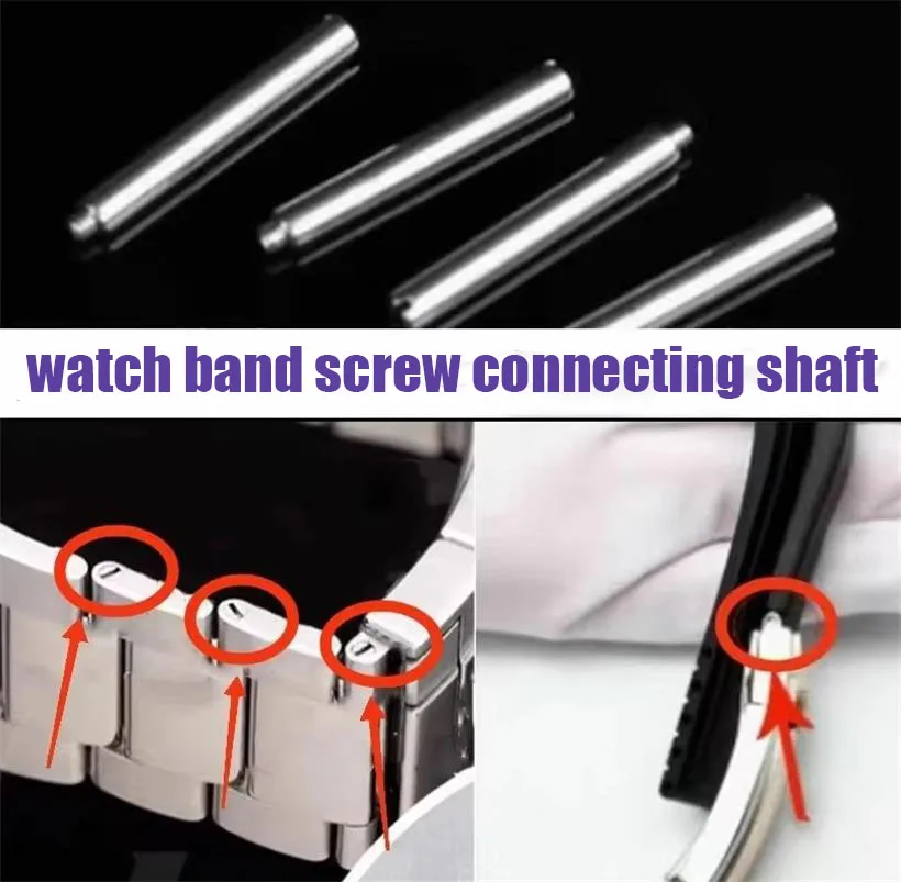 

Watch Accessories Watch Strap Steel Strap Connecting Shaft Connecting Screw Rod Watch Chain Screw All Steel Screw Rod