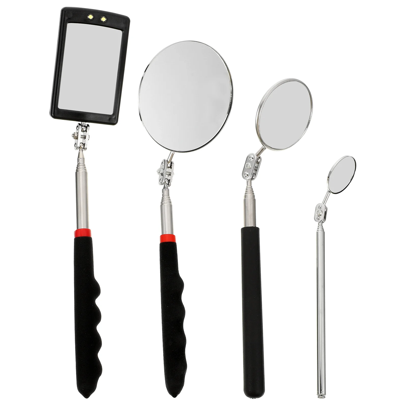 Hand Held Inspection Mirrors for Checking under Car Telescopic Stick Extendable