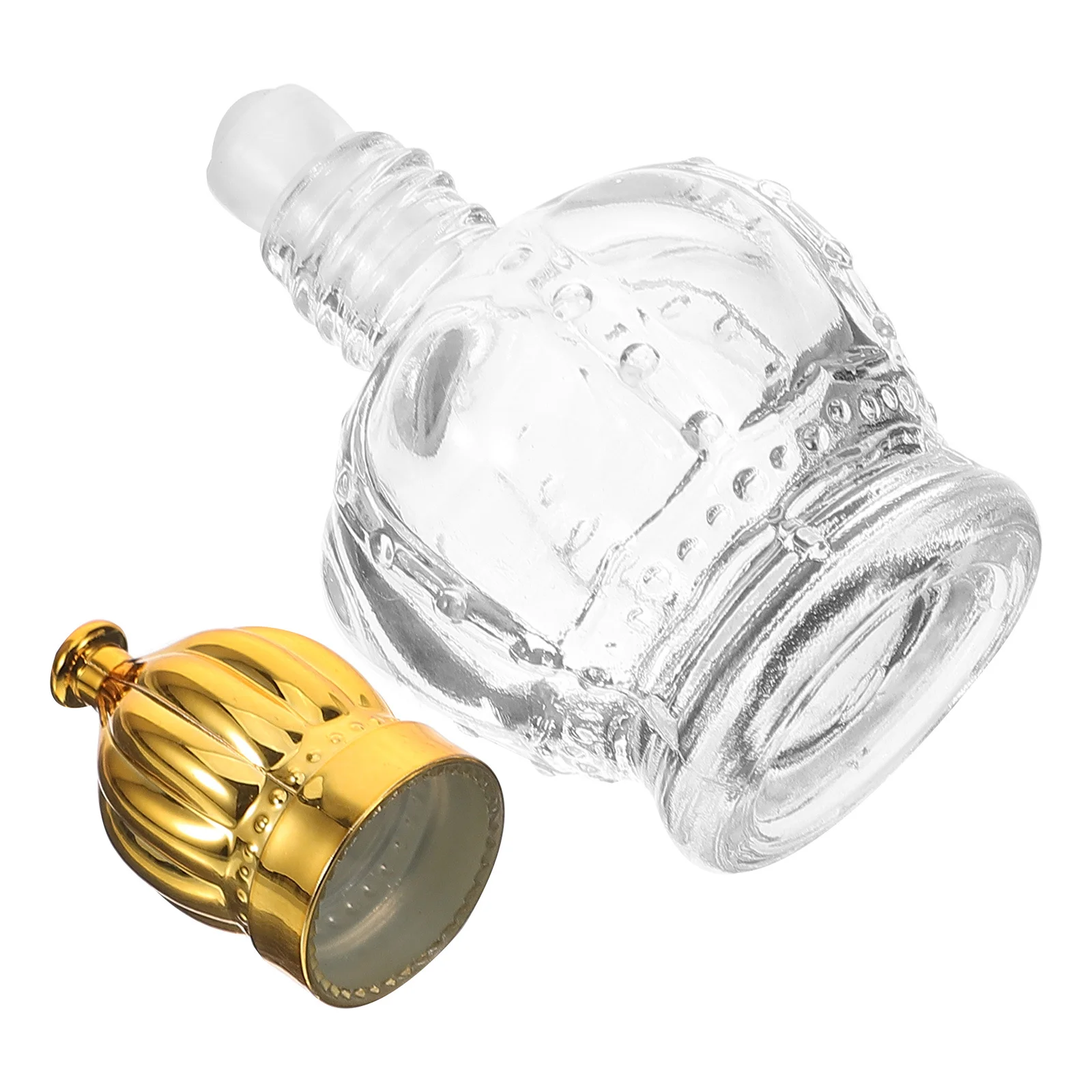 15ml 에센셜 오일 병 롤온 빈 향수 용기 유리 누수 방지 휴대용 여행용 리필 가능 선물 롤온 병