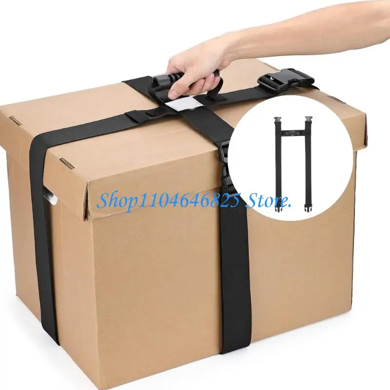 Home Moving Support for Cartons and Bulky Items, Adjustable Cargo Handling Aid with Plastic Hardware for Daily Use
