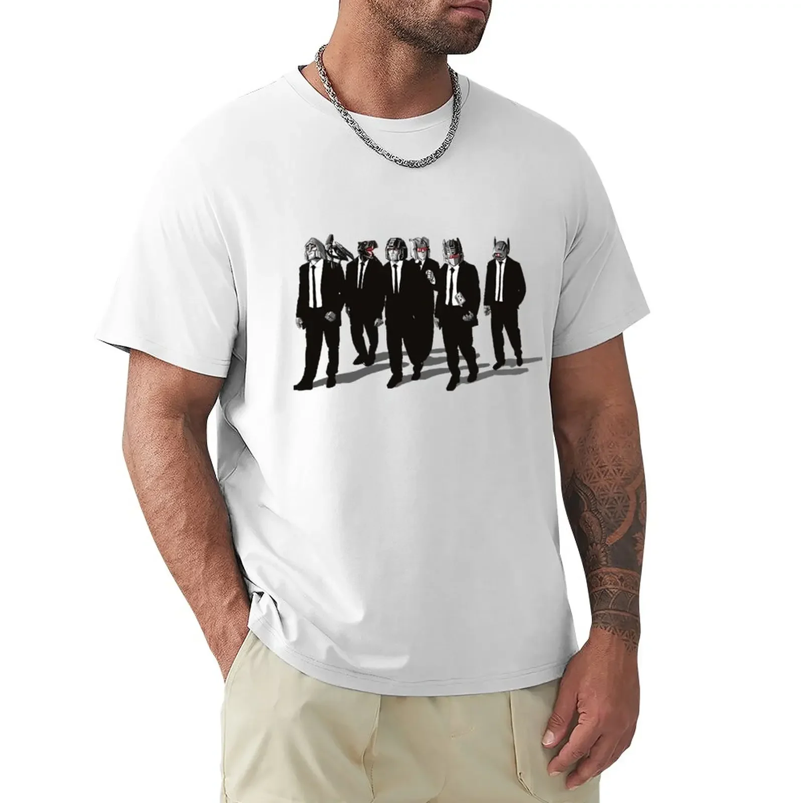 Reservoir Bots T-Shirt quick-drying funnys sweat shirts, men