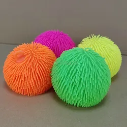 lightburn software All Densely Hairy Vent Ball Light Flash Ball Children's Software To Vent Toys soft toy with light Luminous