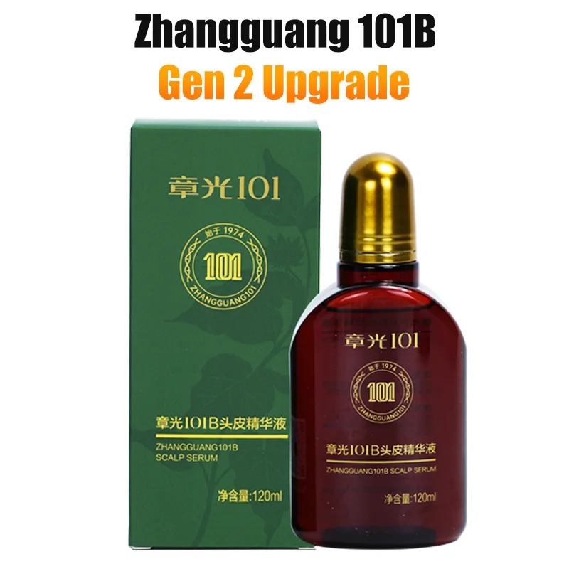 

Zhang Guang 101B/101M Тоник против выпадения волос 120 мл — травяная лечебная эссенция, контроль масла, 100% подлинность