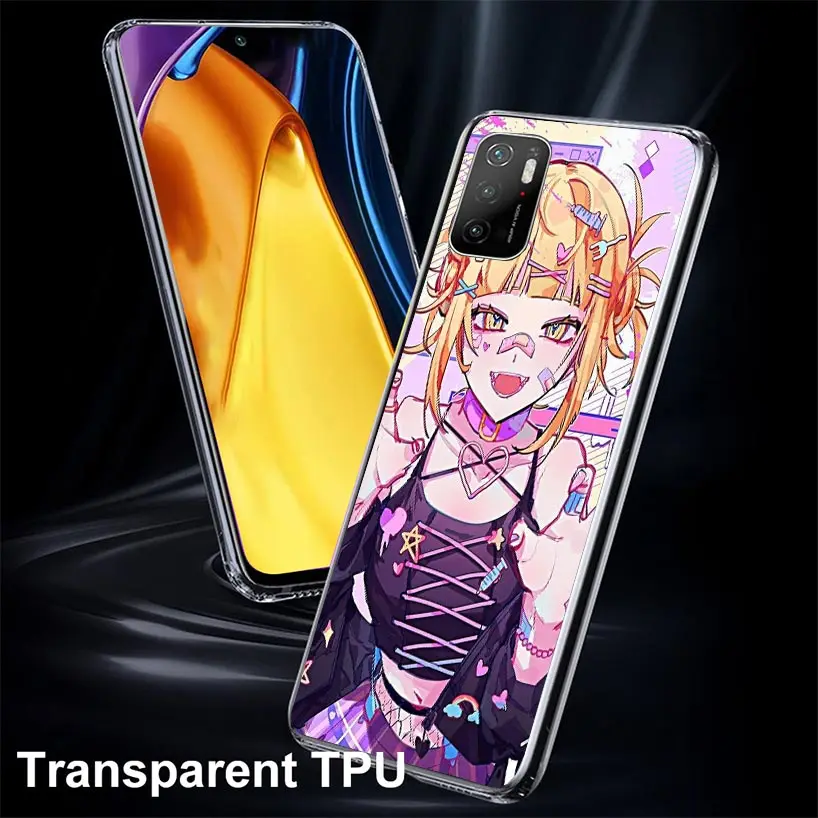 My Hero Himiko Toga Case Phone Cover for Xiaomi Mi 11T 12T 10T 9T Pro 11i 12X 13 12 11 10 9 8 Lite 6X 5X A3 A2 Trend Fundas