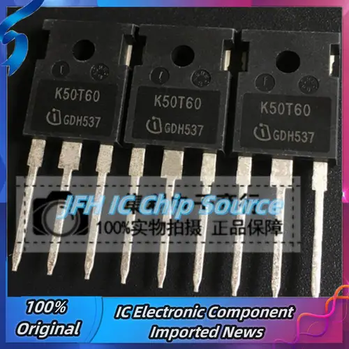최고 품질 주식, IKW50N60T, K50T60, TO-247 IGBT, 50A, 600V, 5 개-10 개 