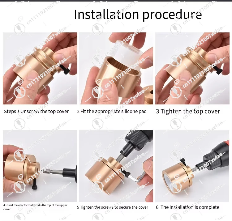 Plastic Glass Bottle Tightening Capping Machine Manual Small Semi-automatic Manual Operation