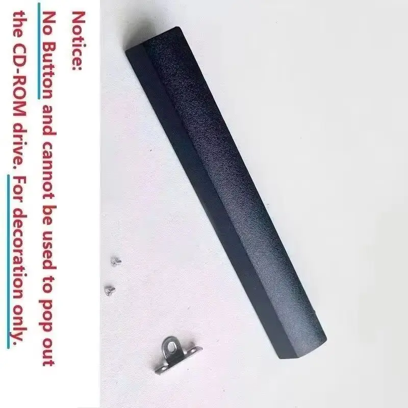 ODD Optical Disk Drive Bezel Front Panel Decorative Cover Tail Bracket Metal Hook for Acer Aspire E5-572G E5-572 - No Button