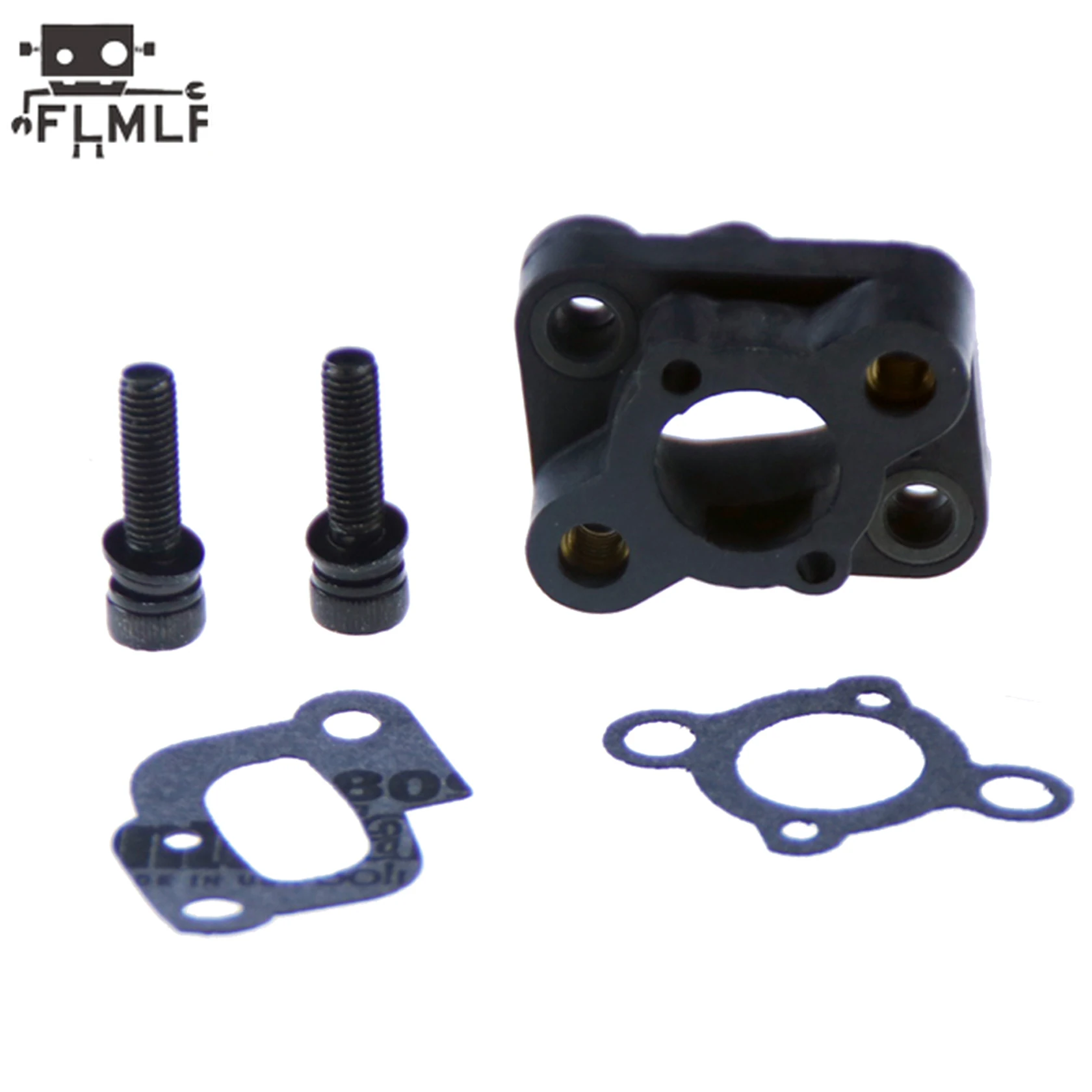 RCカー用プラスチックまたは金属製インテークマニホールド、23CC-71CCエンジン用、1/5 Hpi Rofun Rovan Km Baja Losi 5T FG DBXL GoPed Redcatパーツ対応