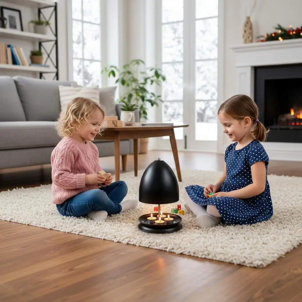 جديد الشاي ضوء سخان معدني الشاي ضوء موقد وفرن مساحة كبيرة فرن شمعة الحرارة السريعة مع أصحاب التدفئة شمعة ضوء لينة #1