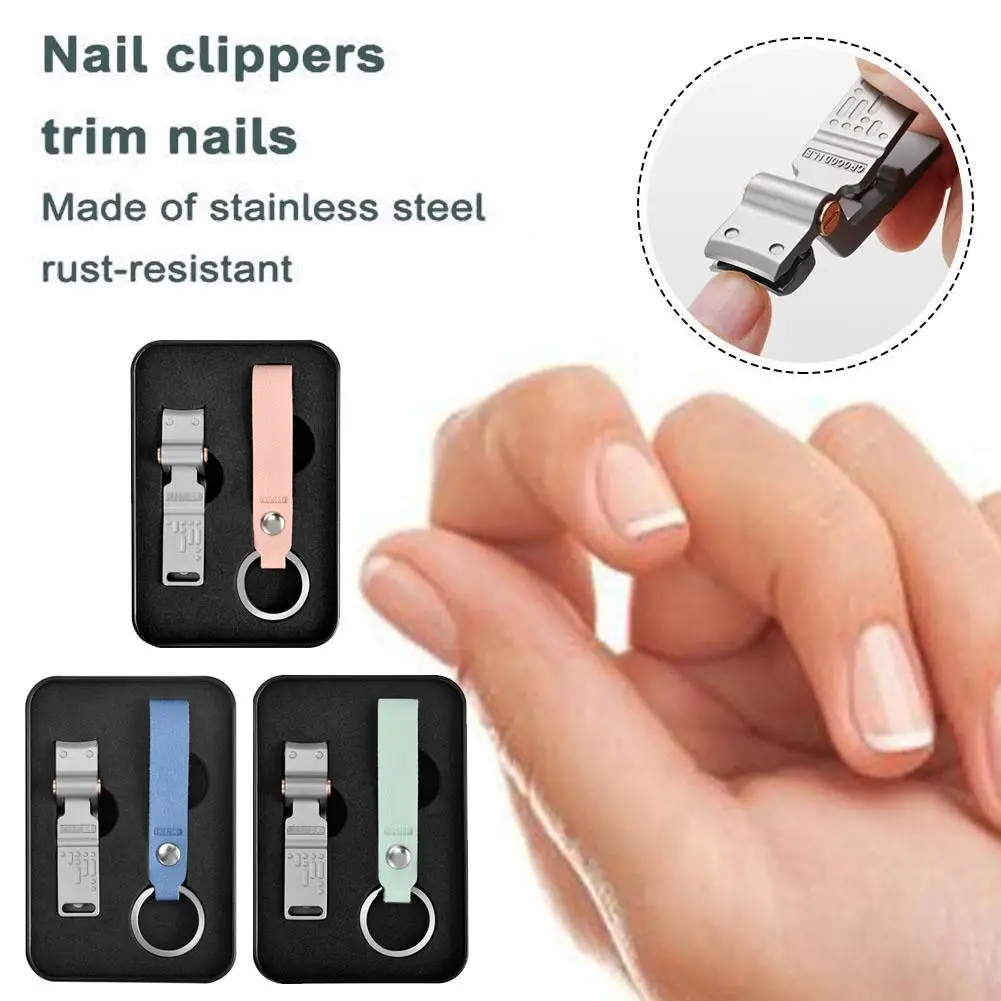 Crocodile-shaped Wide Jaw Nail Clippers Stainless Steel Cutter Nails Thick Manicure Toe Scissors Tools Hard Pedicure Anti-s F8I3