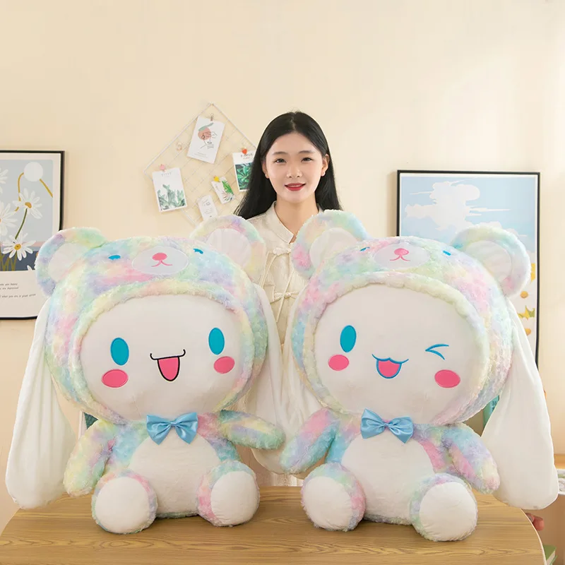 

Big Size Sanrio Kawaii Cinnamoroll Dog Plush Toys Pillow Stuffed Animal Comfort Soft Dolls Kids Birthday Gift Cartoon Anime Toy