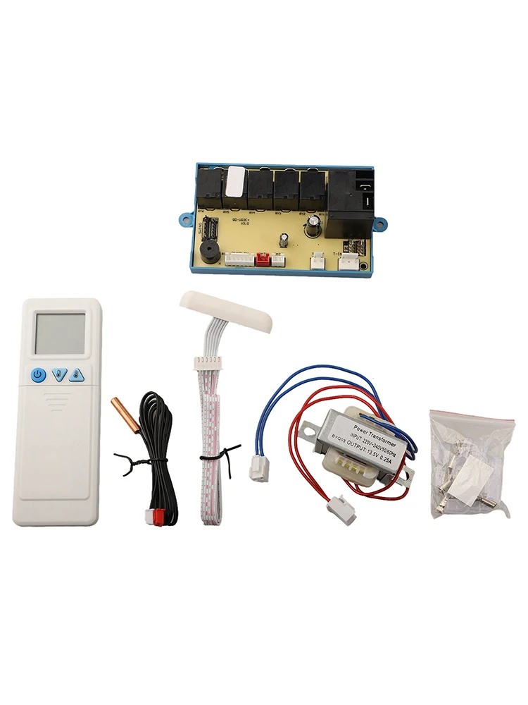 

1set Air Conditioner Control Panel, AC Control System Board Set With Accessories Air Conditioner Control Panel HVAC Controls