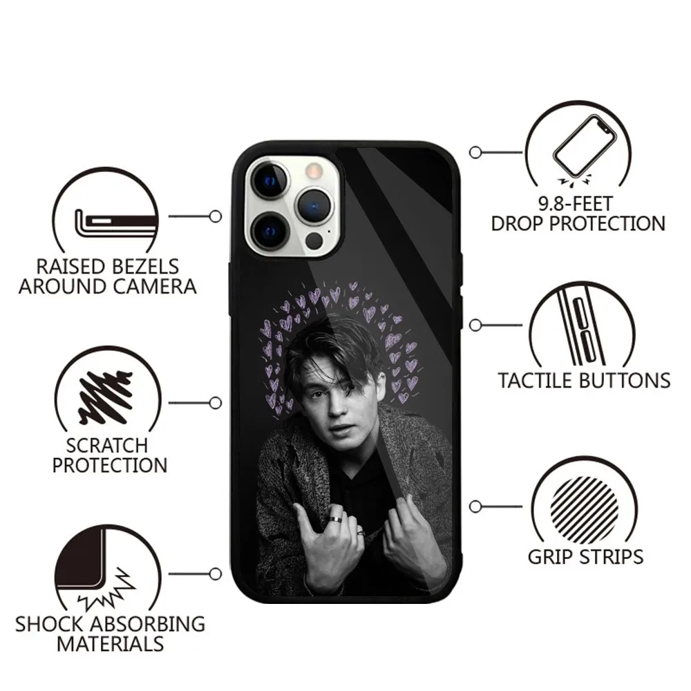 Actor Kit C-Connor Phone Case Strong Magnetic For IPhone 15,14,13,Pro,Max,Plus,11,12,Mini For Magsafe Wireless Charging