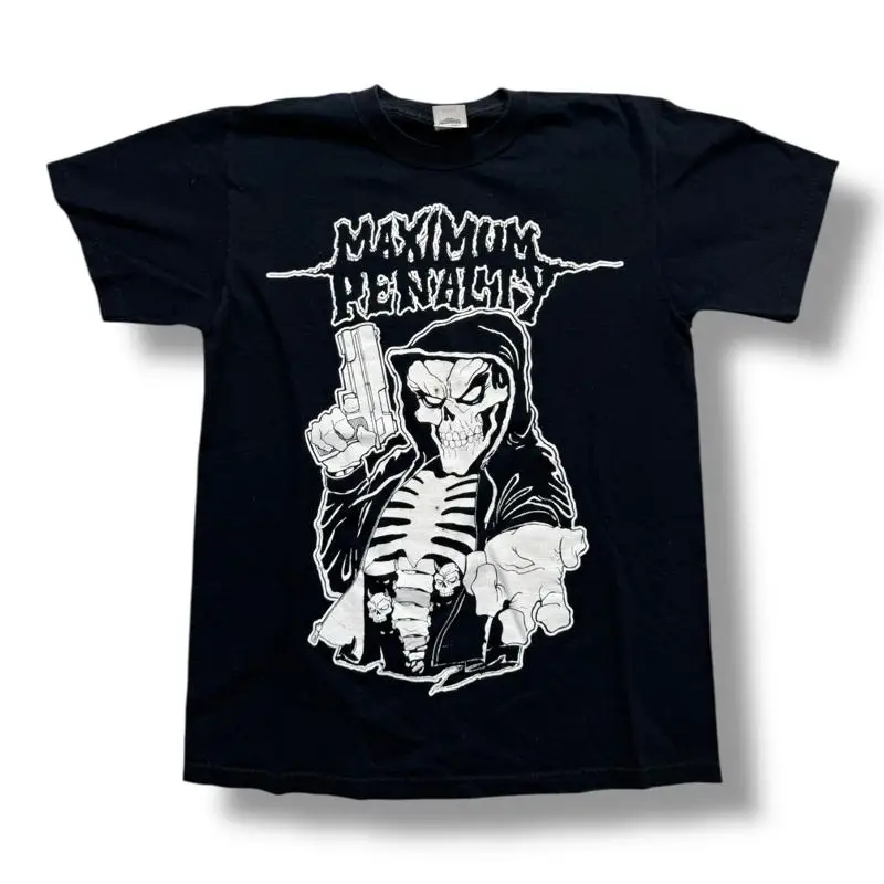 Vintage Y2K Maximum Penalty New York Hardcore Size Medium Black Rare