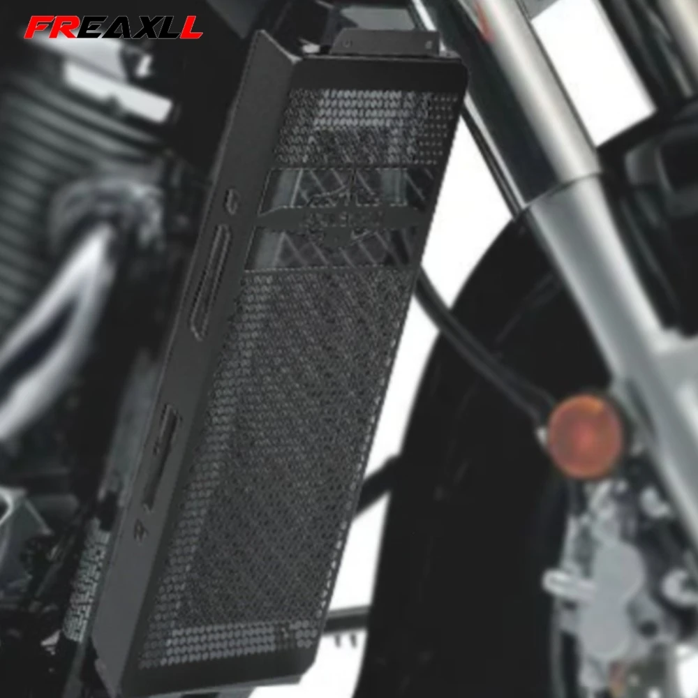For Suzuki VZ800 Boulevard M50 VL800 INTRUDER M800 C800 / BOULEVARD C50 VOLUSIA Motorcycle Radiator Grill Guard Cover Protection view 2