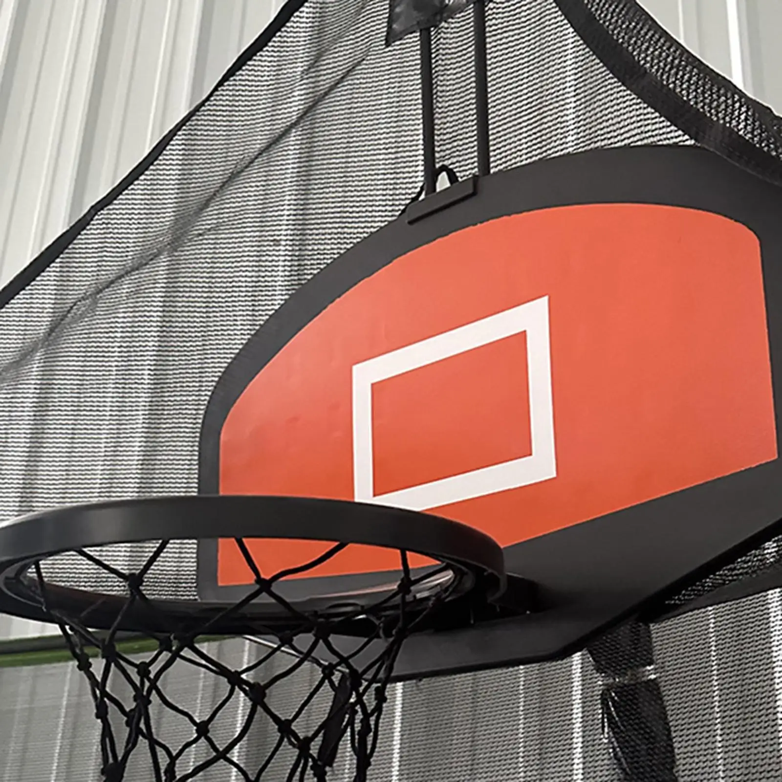 

Trampoline Basketball Hoop Basketball Rack Universal Easy to Install Outdoor