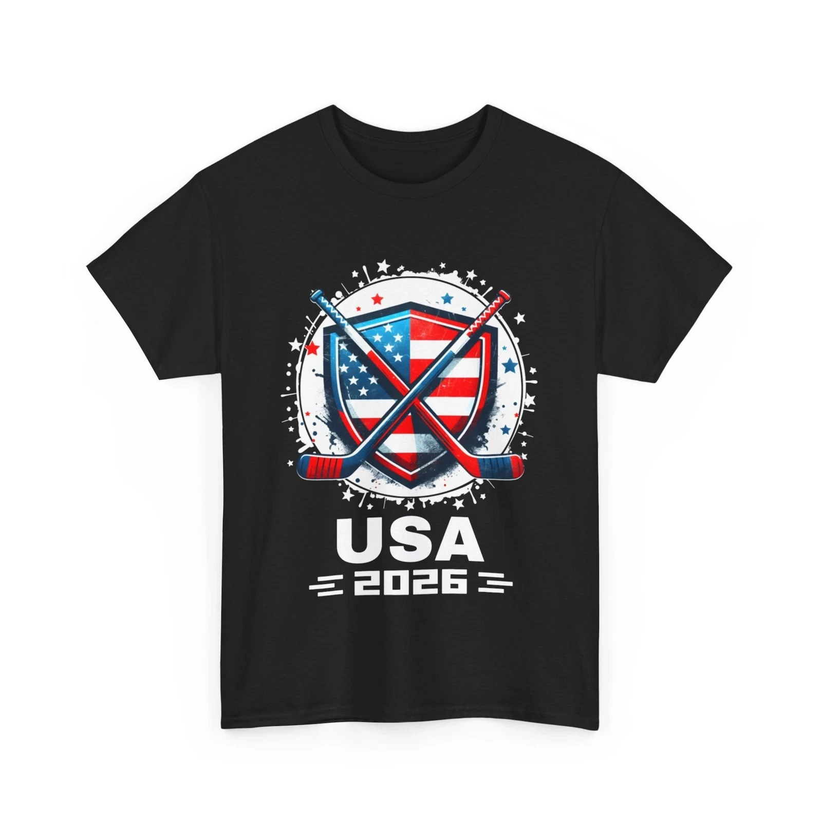 

Hockey American Flag Shirt USA 2026 Sports Lovers Women Men T-shirt High-end Luxury Is for Both Men and Women 2025