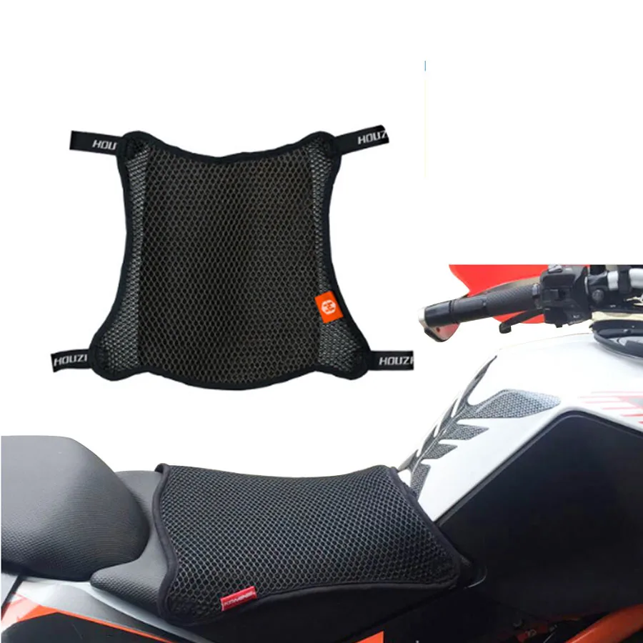 Motorcycle Sunscreen Cushion Cool seat cover Prevent bask pad waterproof 3D Mesh Fabric Accessories