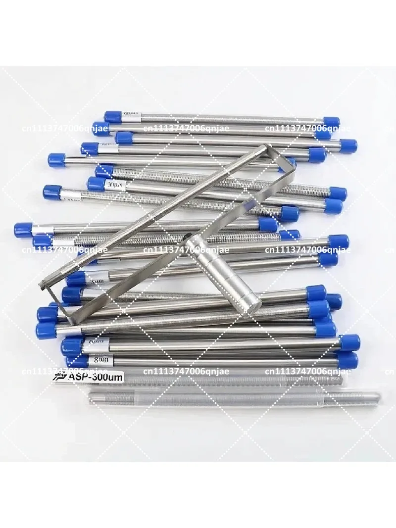 Extrusion Wire Bar Applicator Wire Rod Coater Wet Film Scraper Adjustable Coating Width 0-200mm