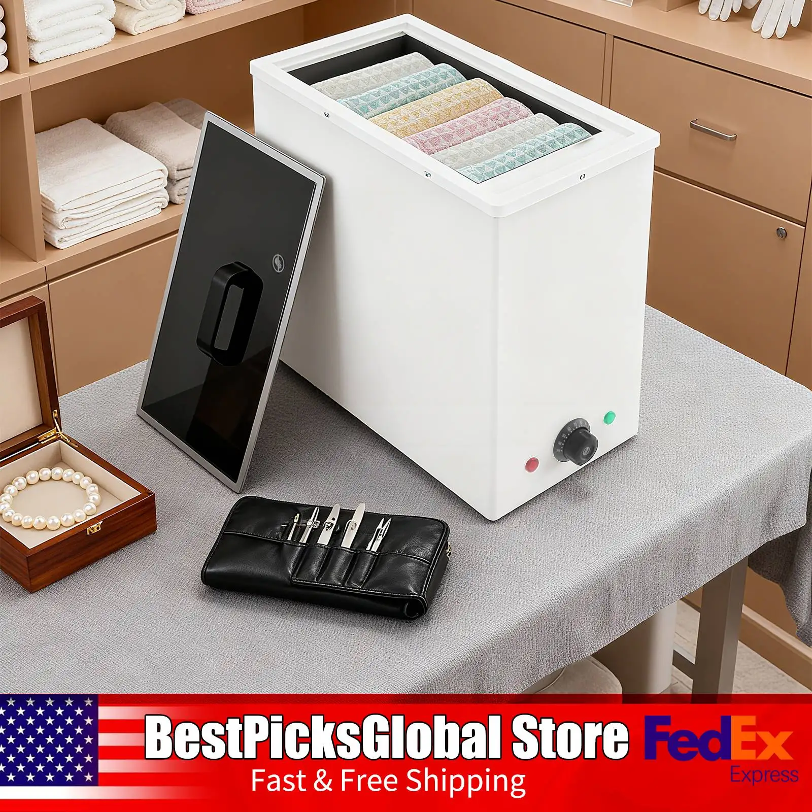 30L منشفة دفئا دلو 200 واط تسخين كهربائي منشفة دفئا لصالون تجميل تدليك مكتب الوجه سبا 110 فولت