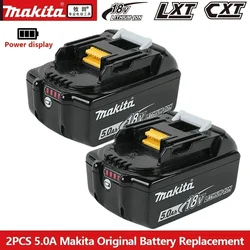 BL1860 Genuine  6AH Makita 18V Battery Power Tools Li-ion Replacement LXT BL1850 BL1840 for 18 V Screwdriver with BMS TPCELL 18V