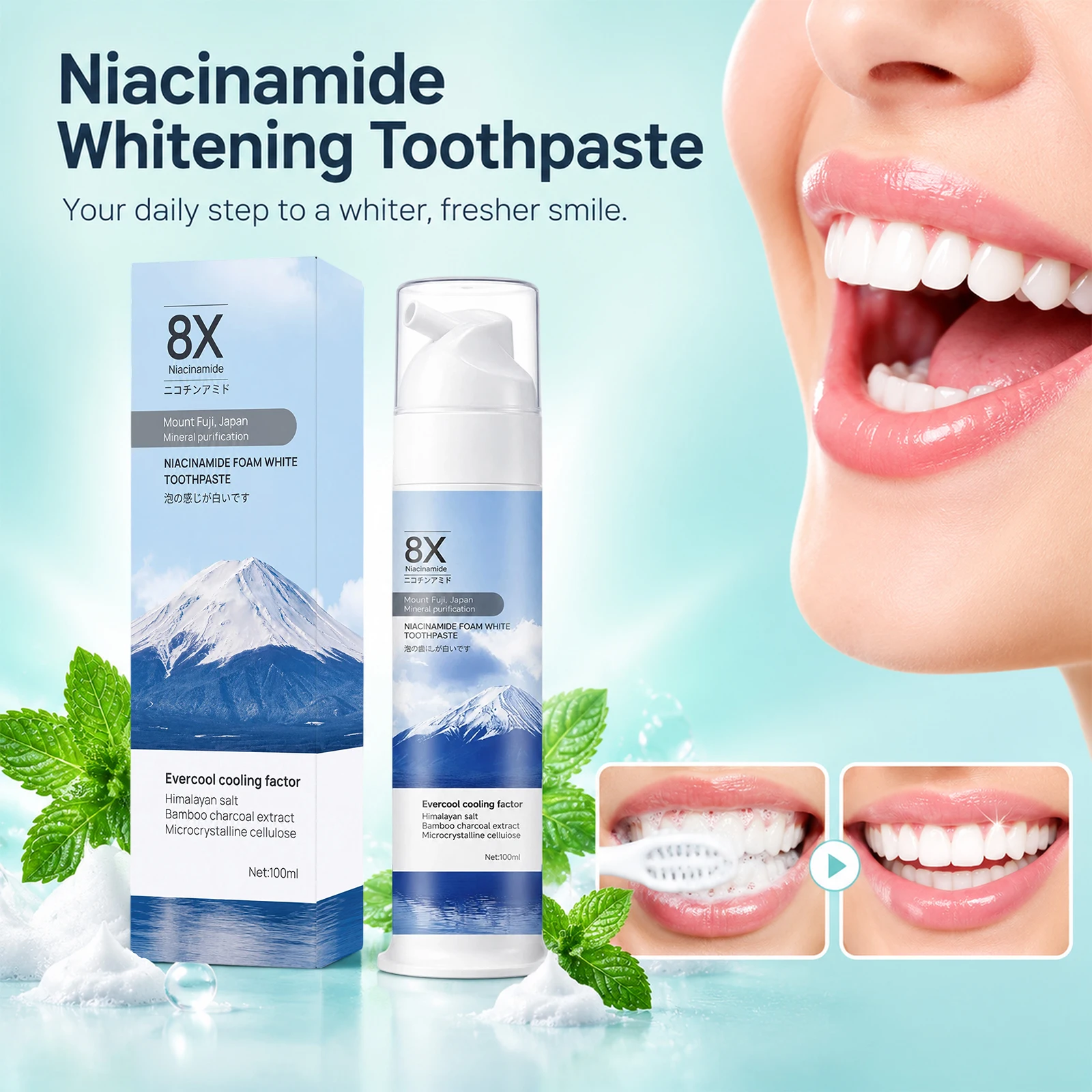 pasta-de-dentes-clareadora-com-niacinamida-sabor-menta-reduz-a-placa-bacteriana-proporciona-halito-fresco-repara-as-gengivas-espuma-de-limpeza-dental-dentifrico-clareador